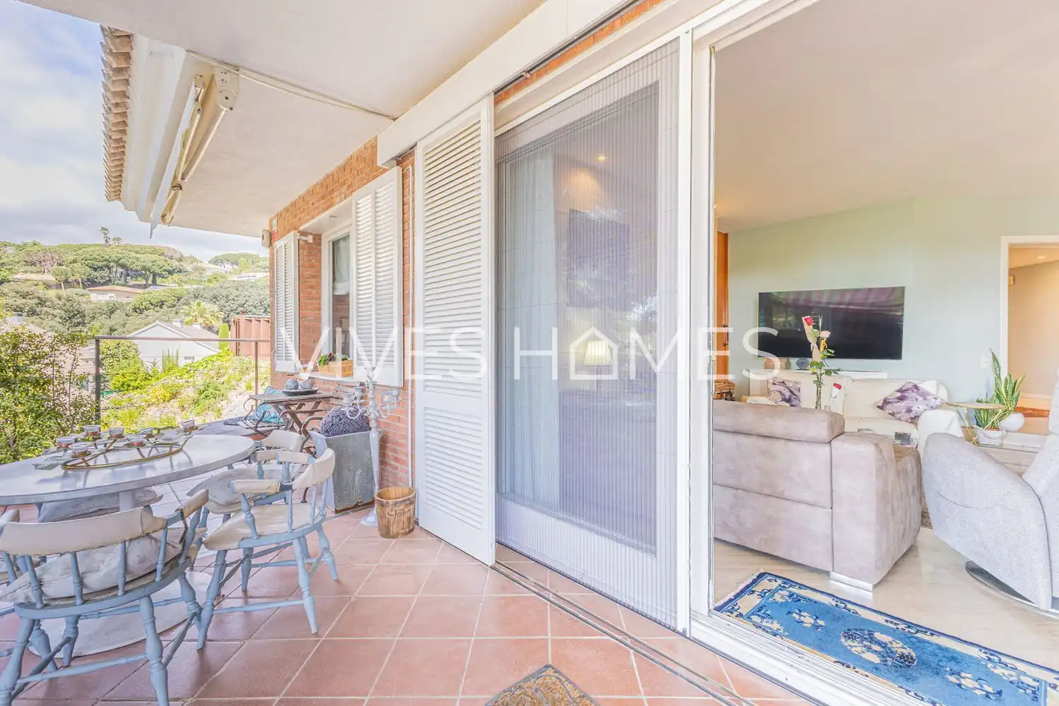 Exterior view of Houses for sale in Sant Vicenç de Montalt  with Air Conditioner, Heating and Private garden