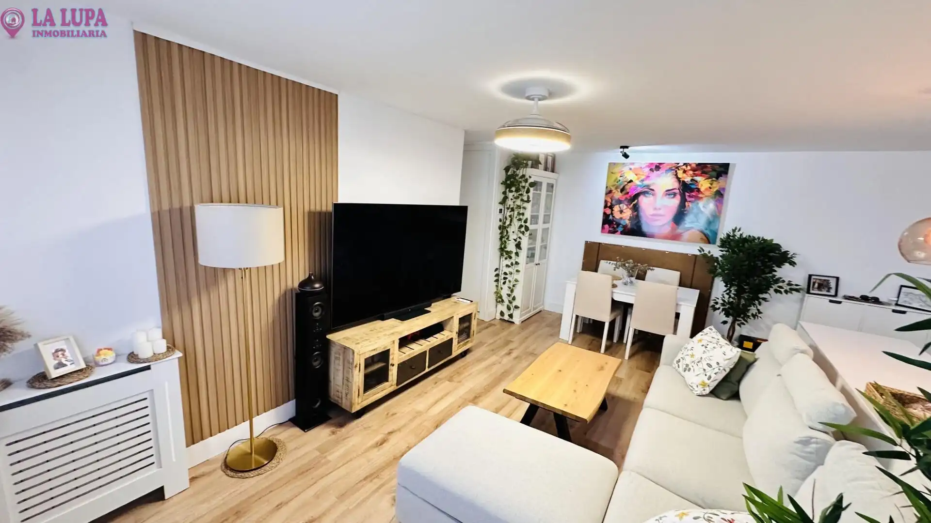 Living room of Flat for sale in Madrid  with Air Conditioner, Heating and Private garden
