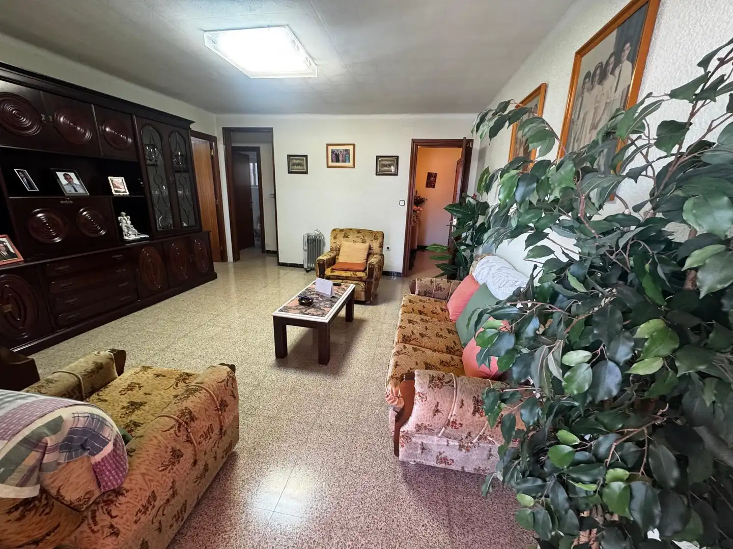 Sala de estar de Piso en venta en Mollet del Vallès con Aire acondicionado y Balcón