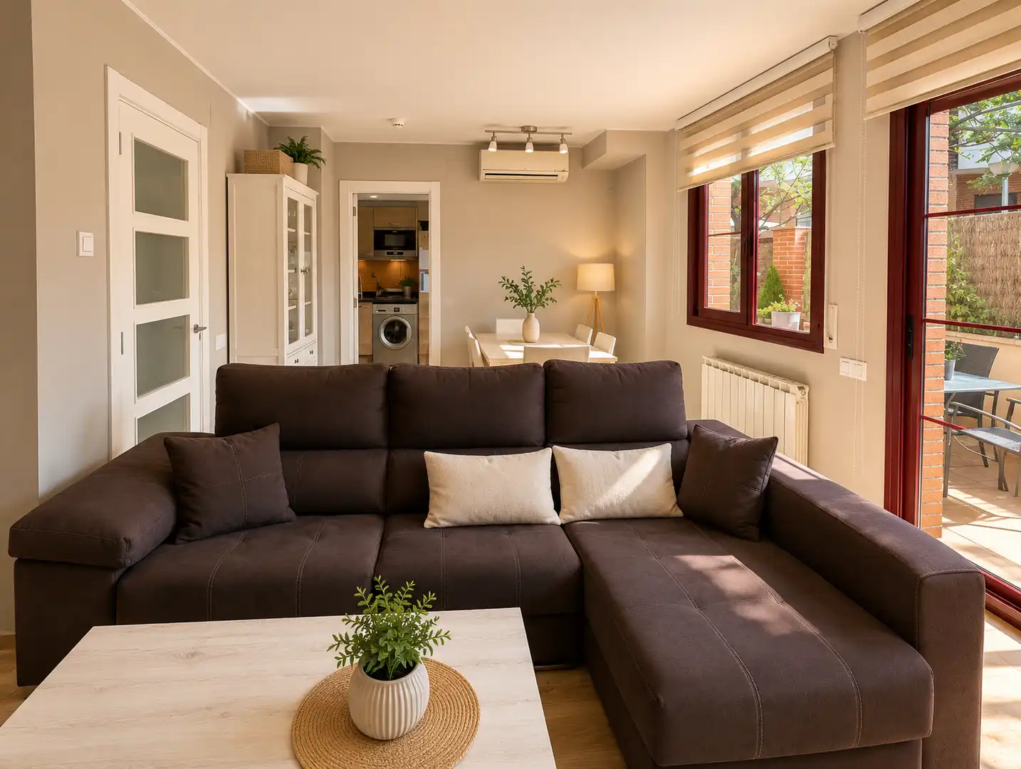 Living room of Duplexes for sale in Manresa  with Air Conditioner, Heating and Parquet flooring