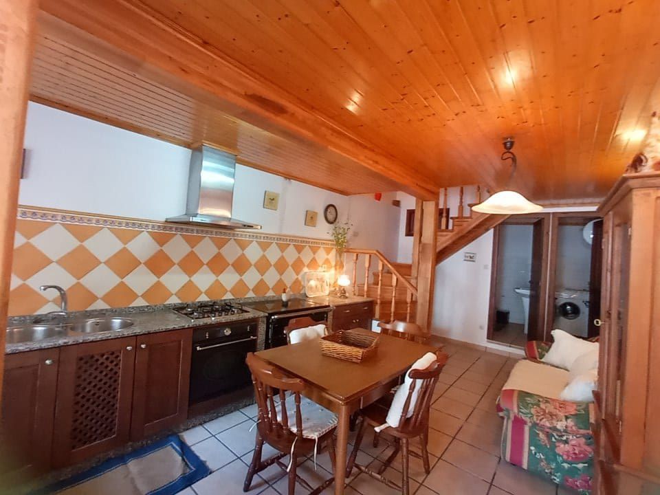 Kitchen of Single-family semi-detached for sale in Ortigueira  with Storage room and Furnished