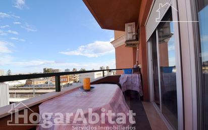 Terrace of Flat for sale in Oropesa del Mar / Orpesa  with Air Conditioner, Heating and Terrace