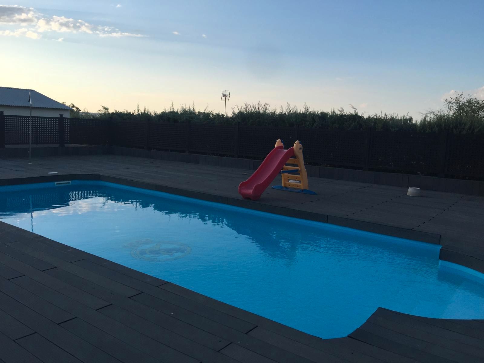 Swimming pool of House or chalet for sale in Barajas de Melo  with Heating, Private garden and Terrace