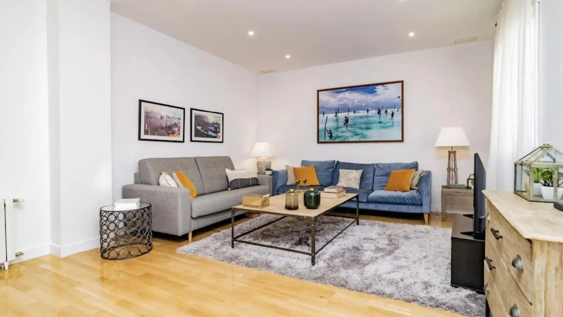 Wohnzimmer von Wohnung zur Miete in Getafe