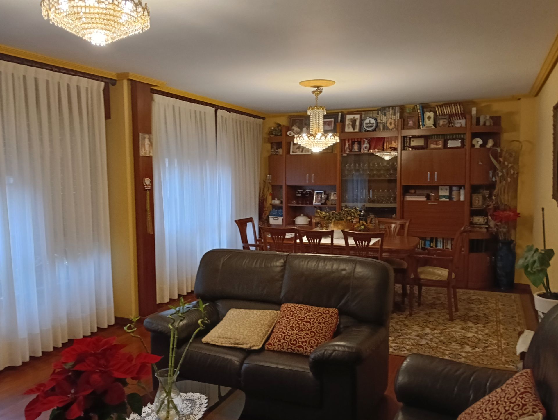 Sala de estar de Piso en venta en Betanzos con Terraza y Trastero