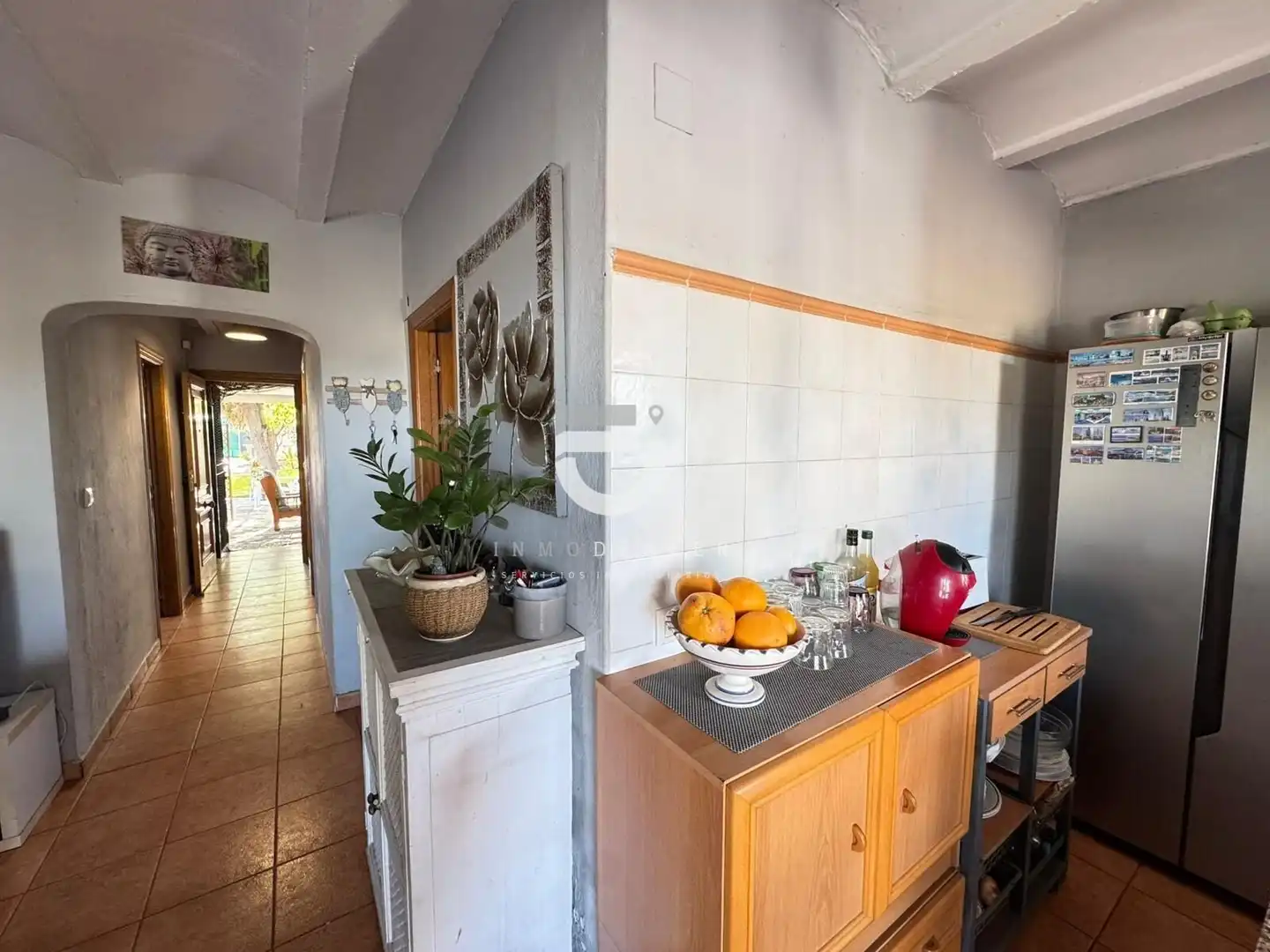Cocina de Casa o chalet en venta en Daimús con Jardín privado, Terraza y Piscina