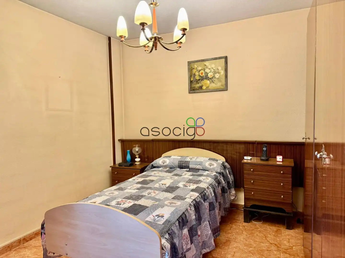 Bedroom of Flat for sale in Guadalajara  with Heating and Terrace