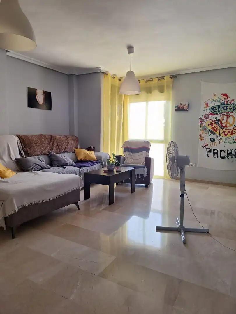 Living room of Flat for sale in Torredonjimeno  with Air Conditioner, Heating and Furnished