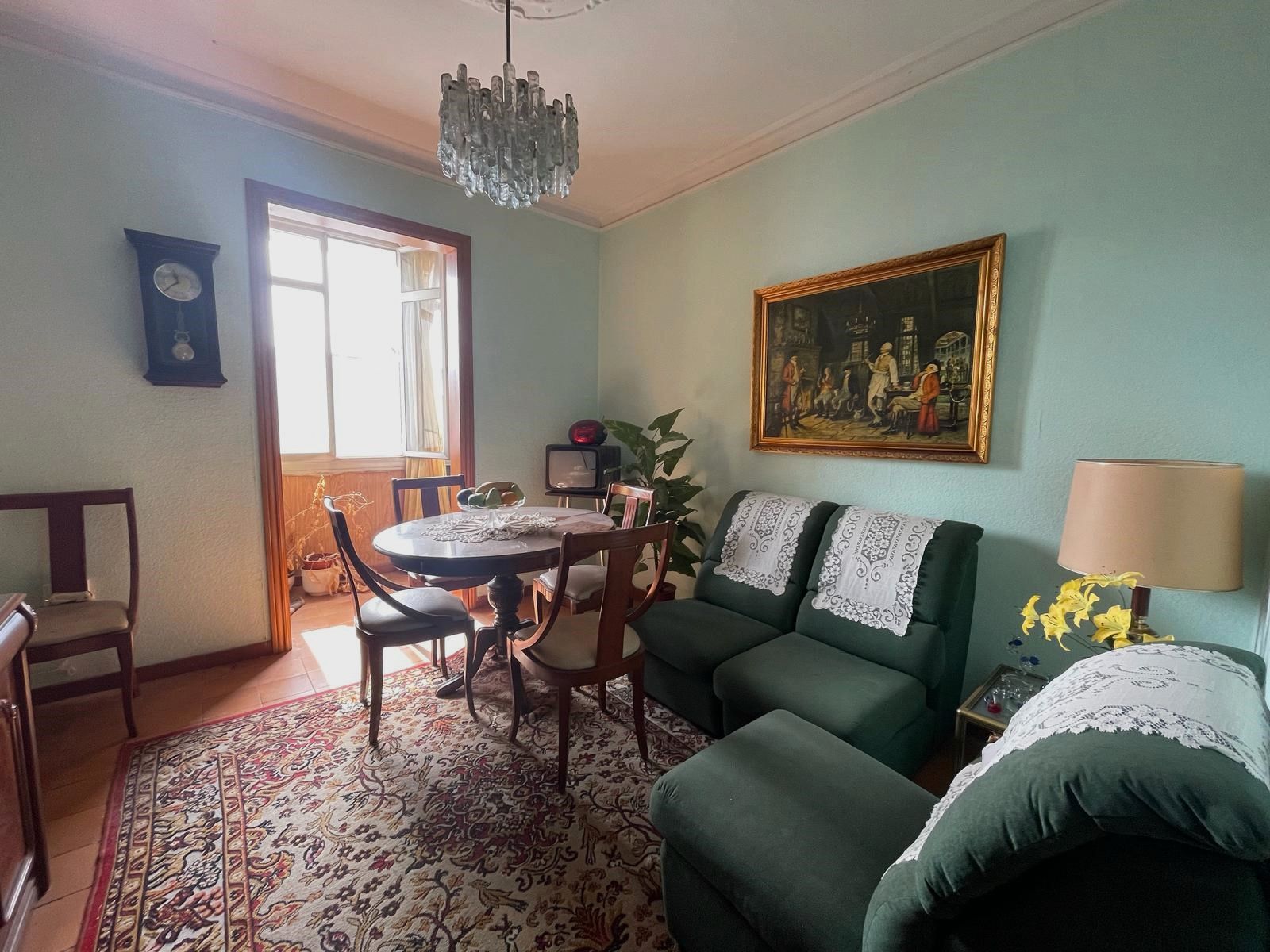 Living room of Flat for sale in  Barcelona Capital