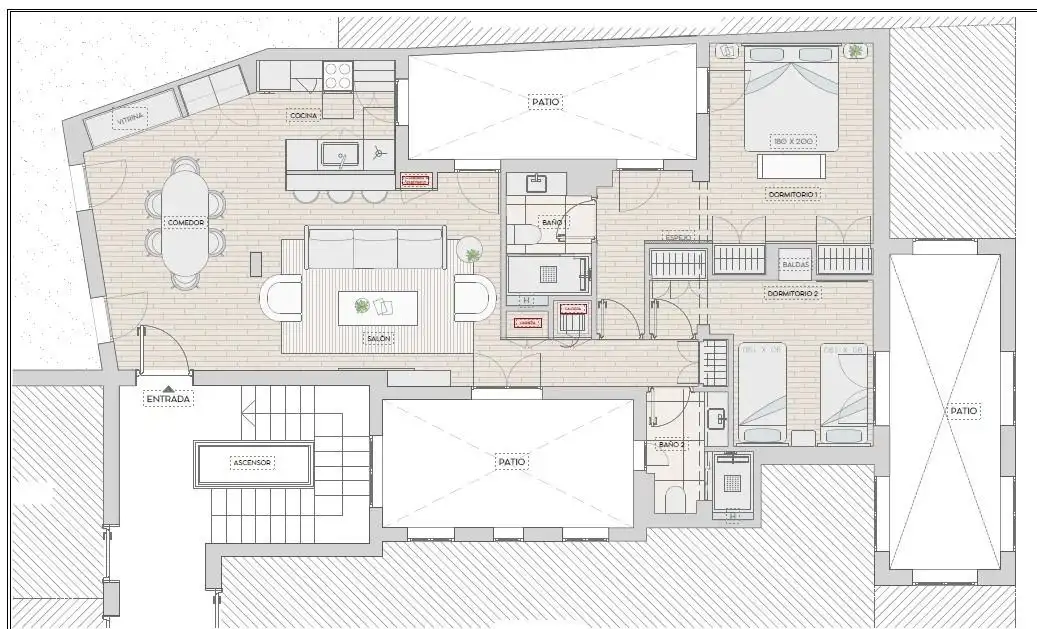 Appartement avec terrasse à vendre à Barrio de Salamanca, imagen 10