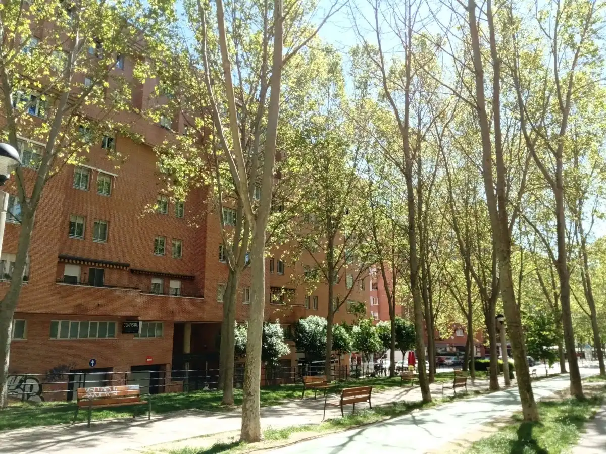 Exterior view of Flat for sale in Valladolid  with Heating, Parquet flooring and Terrace