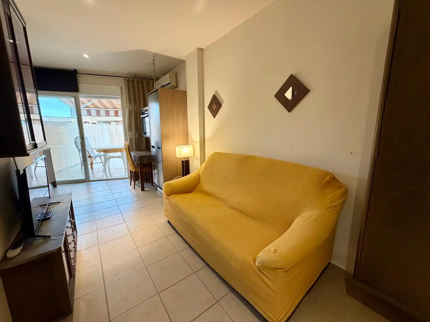 Living room of Flat for rent in San Pedro del Pinatar  with Air Conditioner, Heating and Terrace