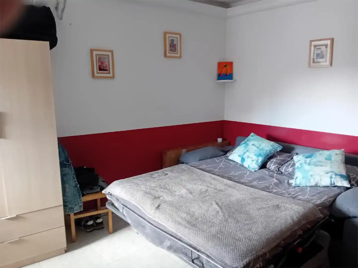 Schlafzimmer von Loft zur Miete in Ourense Capital  mit Balkon