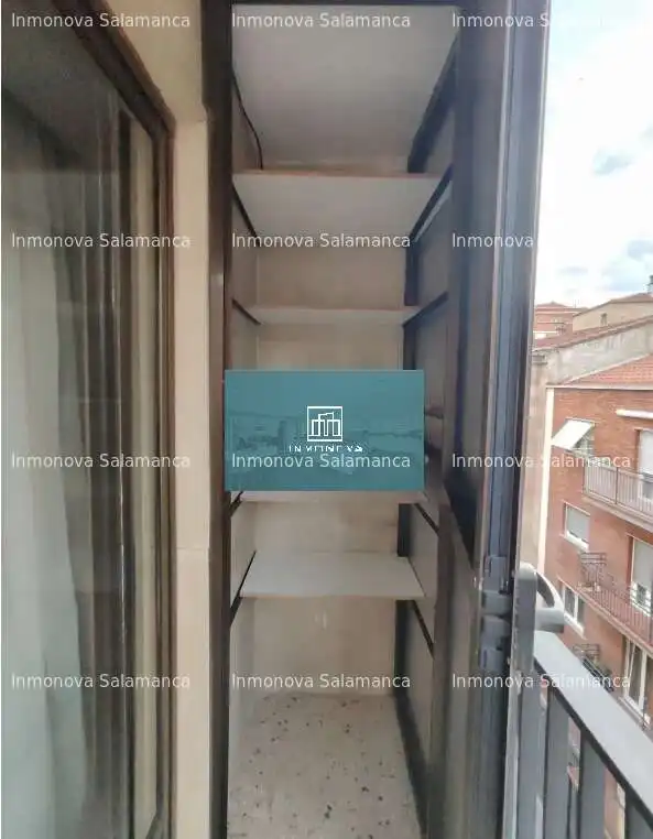 Balcony of Flat for rent in Salamanca  with Heating, Furnished and Oven