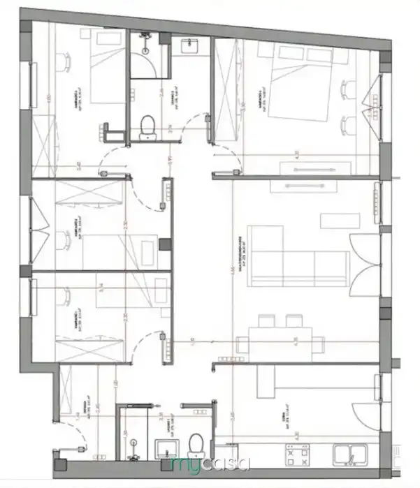 Piso en venta en Barcelona con Aire acondicionado, Calefacción y Parquet