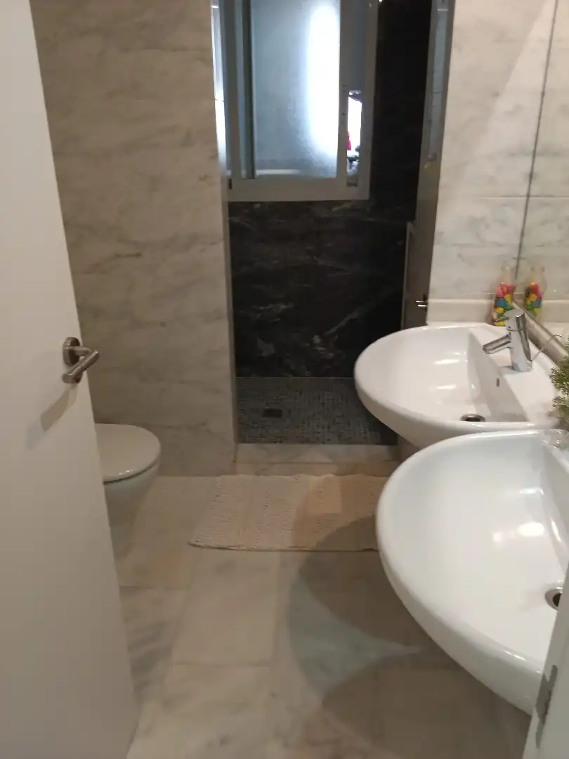 Bathroom of Flat for sale in Fuente Álamo de Murcia  with Air Conditioner, Heating and Private garden