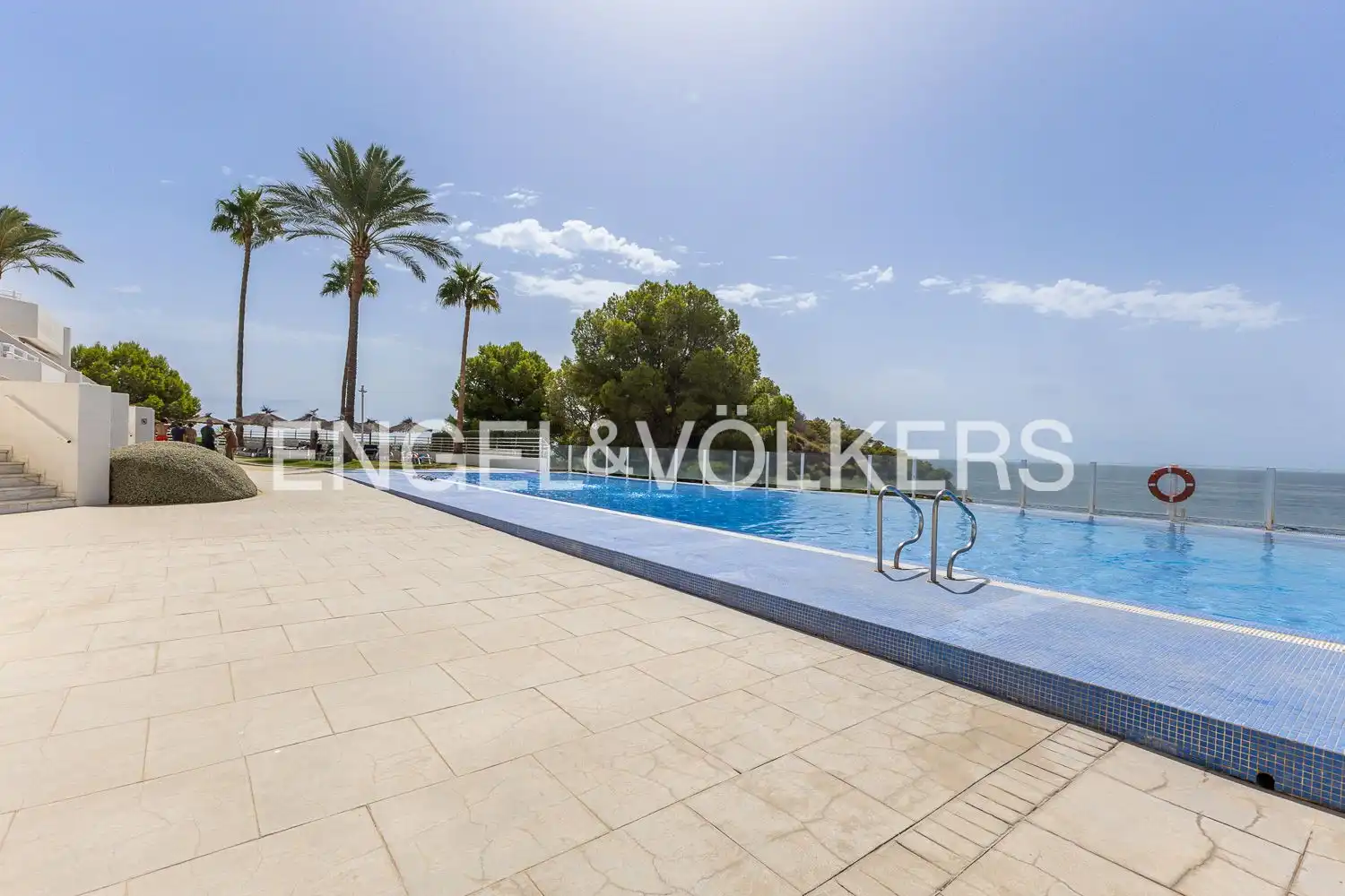 Piscina de Piso de alquiler en Altea con Aire acondicionado, Calefacción y Jardín privado