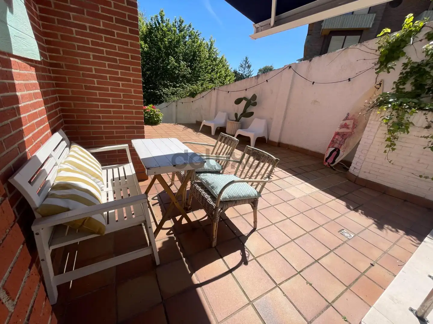 Terraza de Casa o chalet de alquiler en Santander con Calefacción, Jardín privado y Piscina