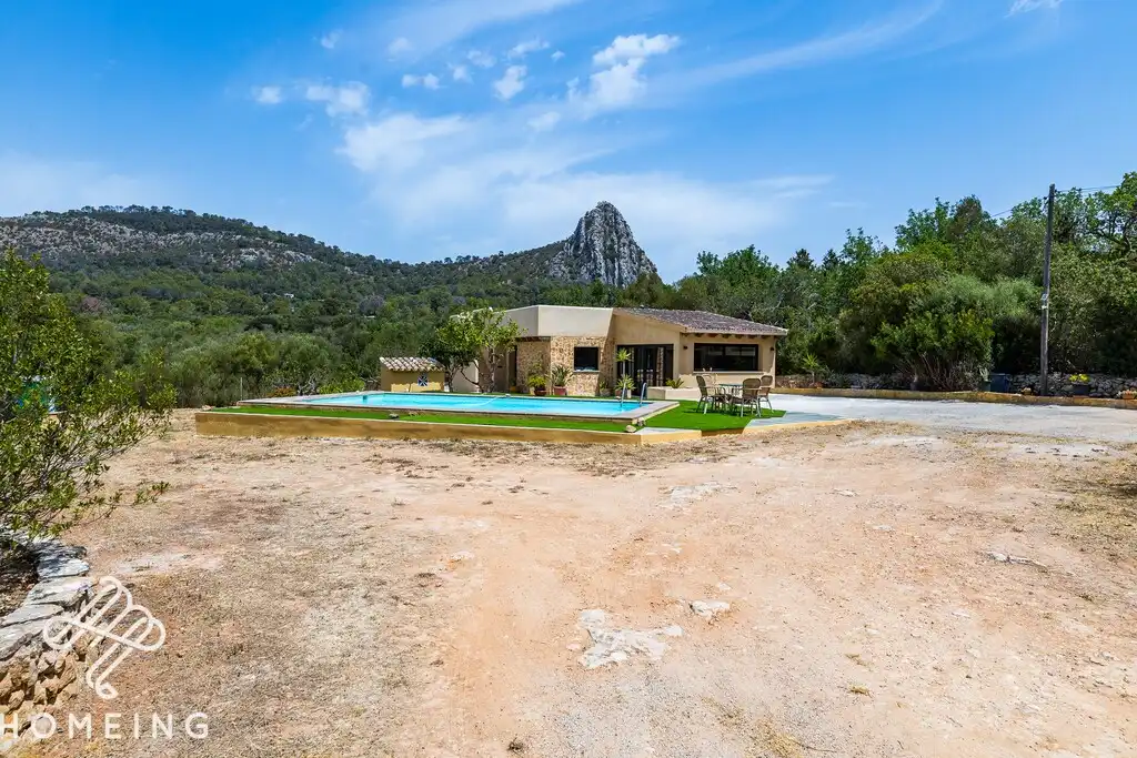 Exterior view of Country homes for rent in Llucmajor  with Air Conditioner, Private garden and Swimming Pool