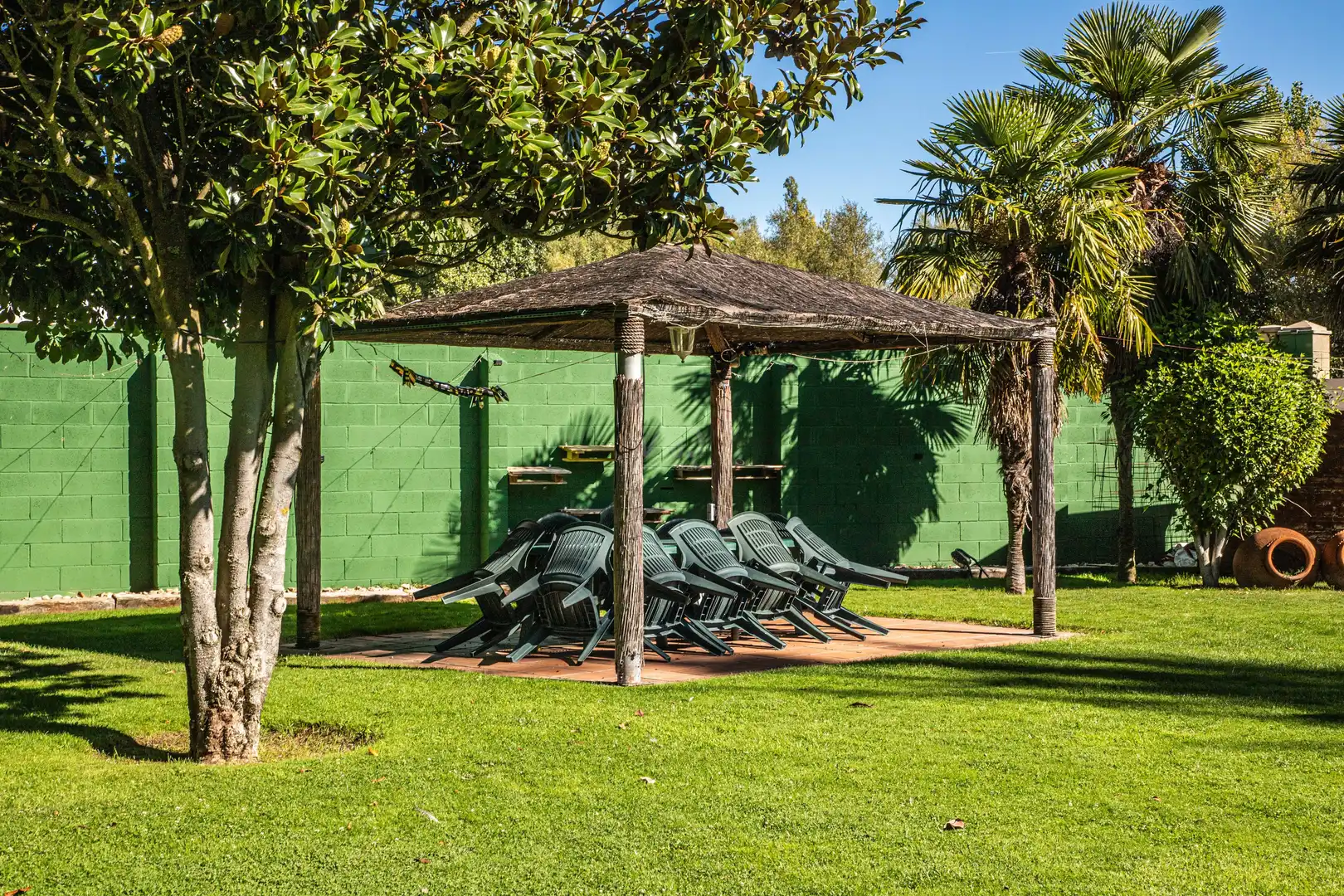 Jardín de Casa o chalet en venta en San Andrés del Rabanedo con Calefacción y Piscina