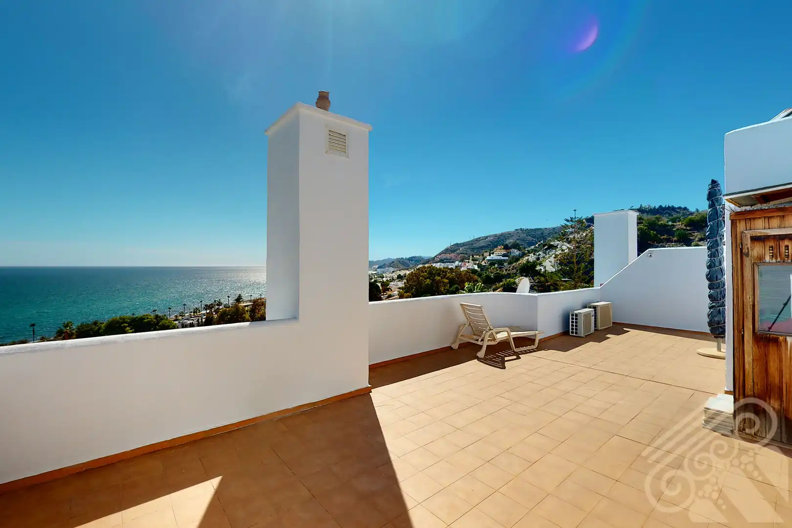 Terrace of Detached homes for sale in Mojácar  with Air Conditioner, Terrace and Swimming Pool