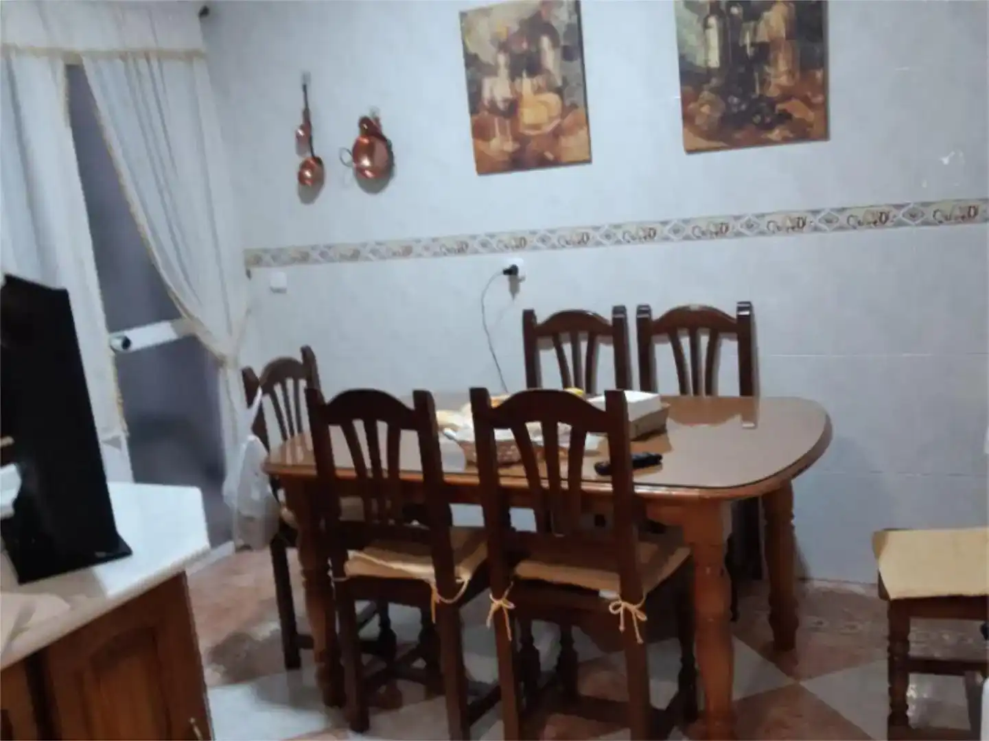 Dining room of Flat for sale in Casco Histórico