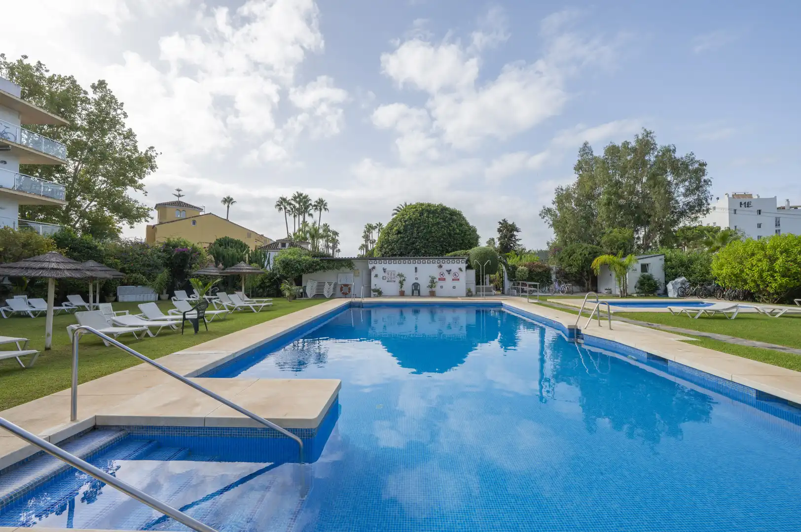 Swimming pool of Apartments for rent in Marbella  with Air Conditioner, Swimming Pool and Furnished