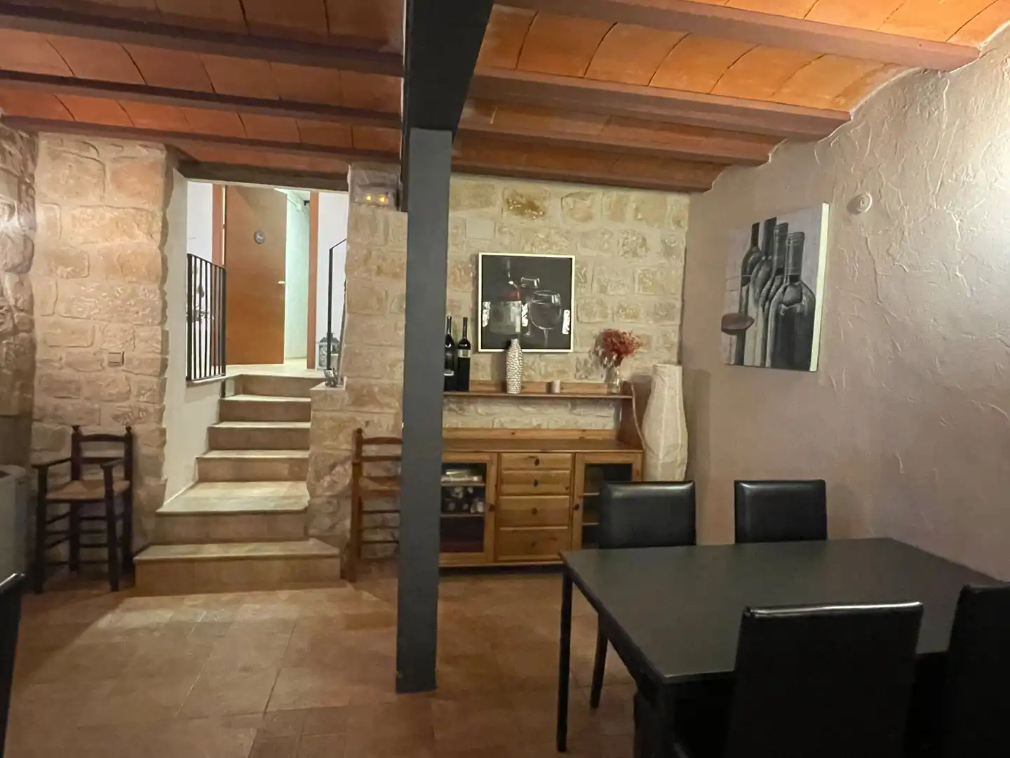 Menjador de Local de lloguer en Cervià de Les Garrigues amb Aire condicionat, Moblat i Internet