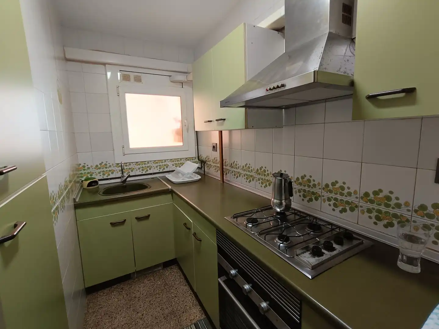 Cocina de Piso de alquiler en Cunit con Terraza, Amueblado y Horno