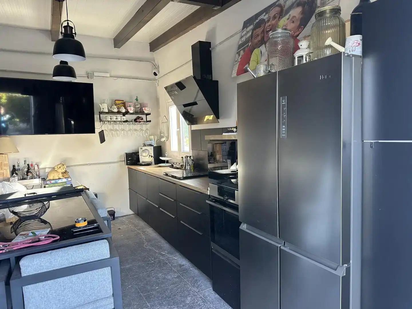 Cocina de Casa o chalet en venta en Huércanos con Aire acondicionado, Jardín privado y Parquet