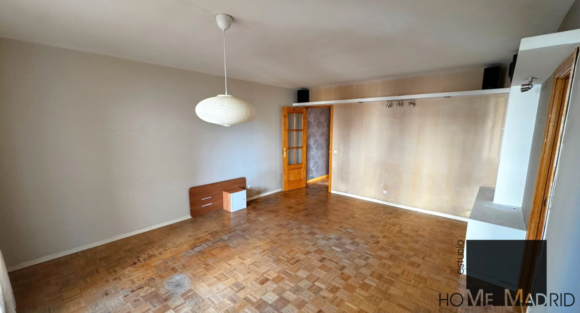 Wohnzimmer von Wohnung zum Verkauf in Coslada mit Heizung, Parkett und Terrasse