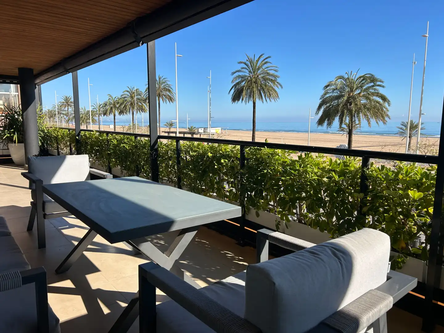 Terraza de Apartamento en venta en Gandia con Aire acondicionado, Terraza y Amueblado