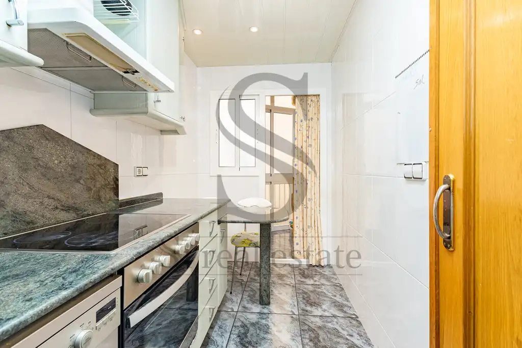 Cocina de Piso en venta en Barcelona con Aire acondicionado, Calefacción y Parquet