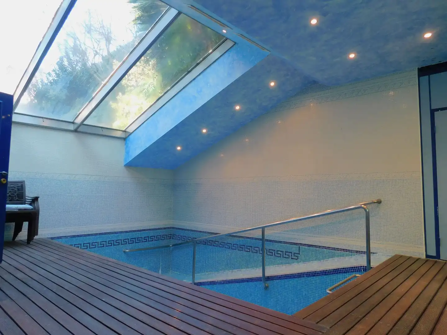 Piscina de Casa o chalet en venta en Zizur Mayor / Zizur Nagusia con Calefacción, Jardín privado y Terraza