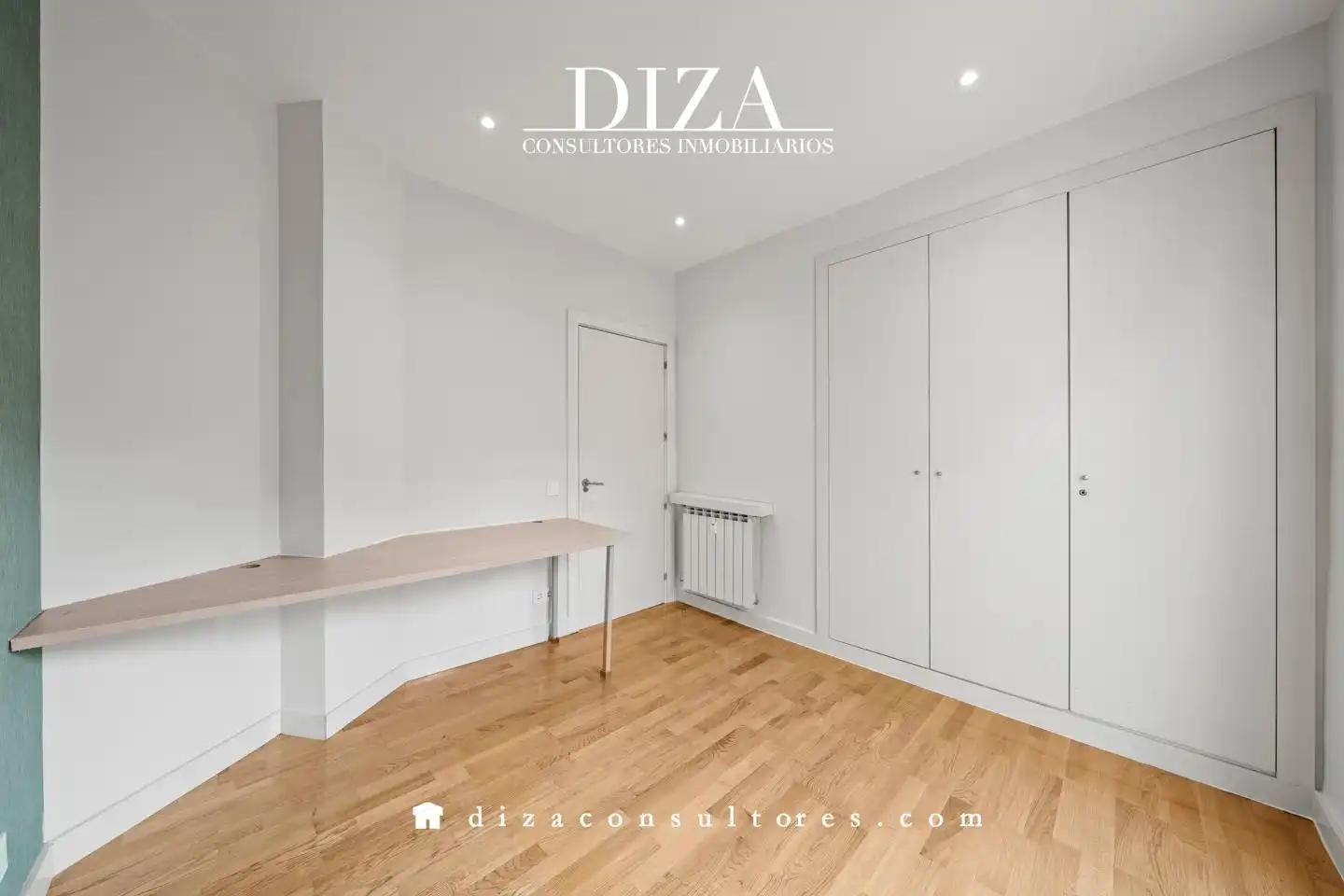 Schlafzimmer von Wohnung zur Miete in Madrid mit Klimaanlage, Heizung und Balkon
