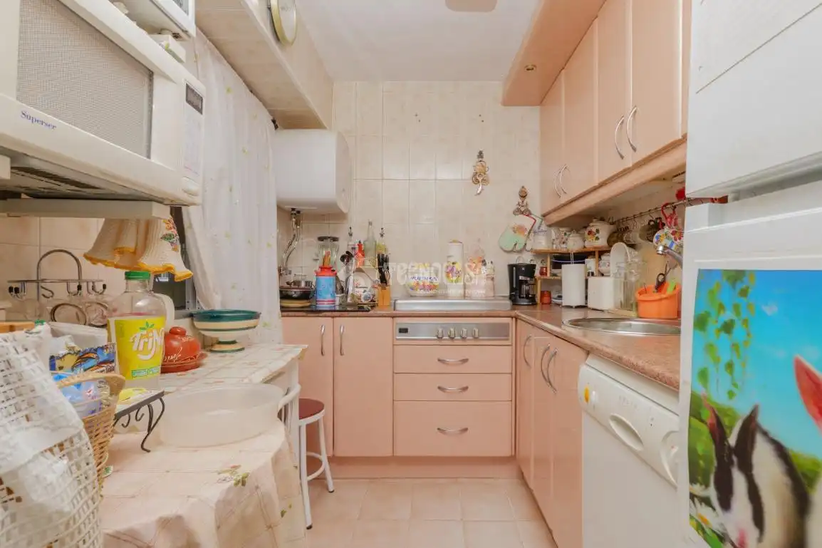 Küche von Wohnung zum Verkauf in Madrid mit Heizung und Balkon