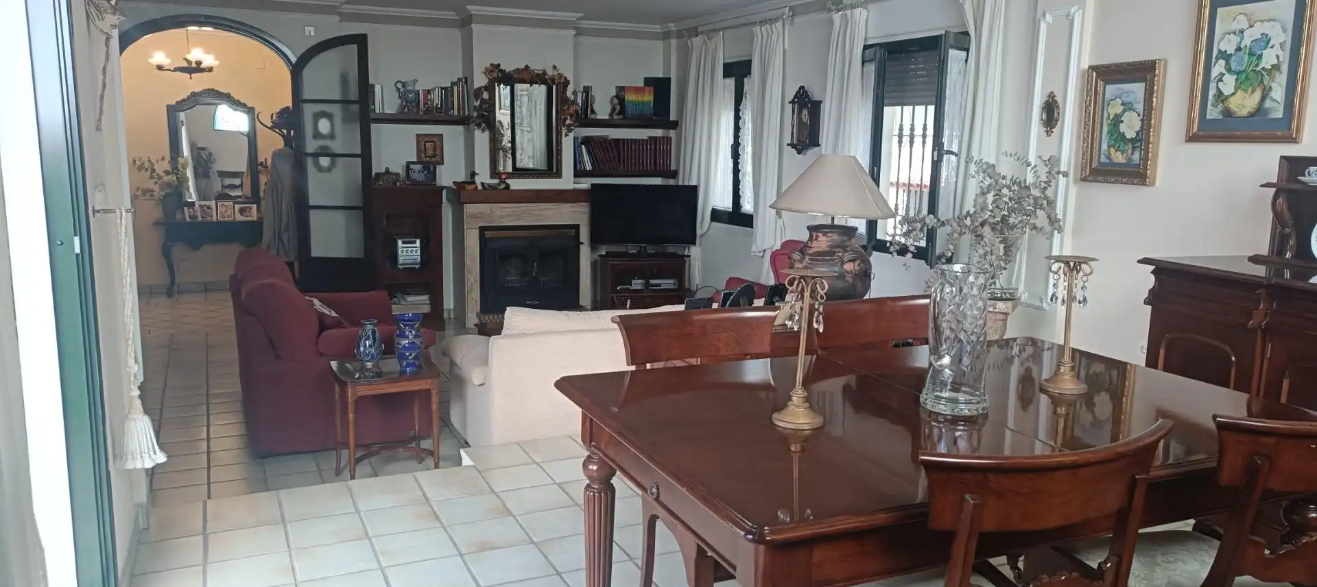 Sala de estar de Casa o chalet en venta en Algeciras con Terraza, Trastero y Piscina