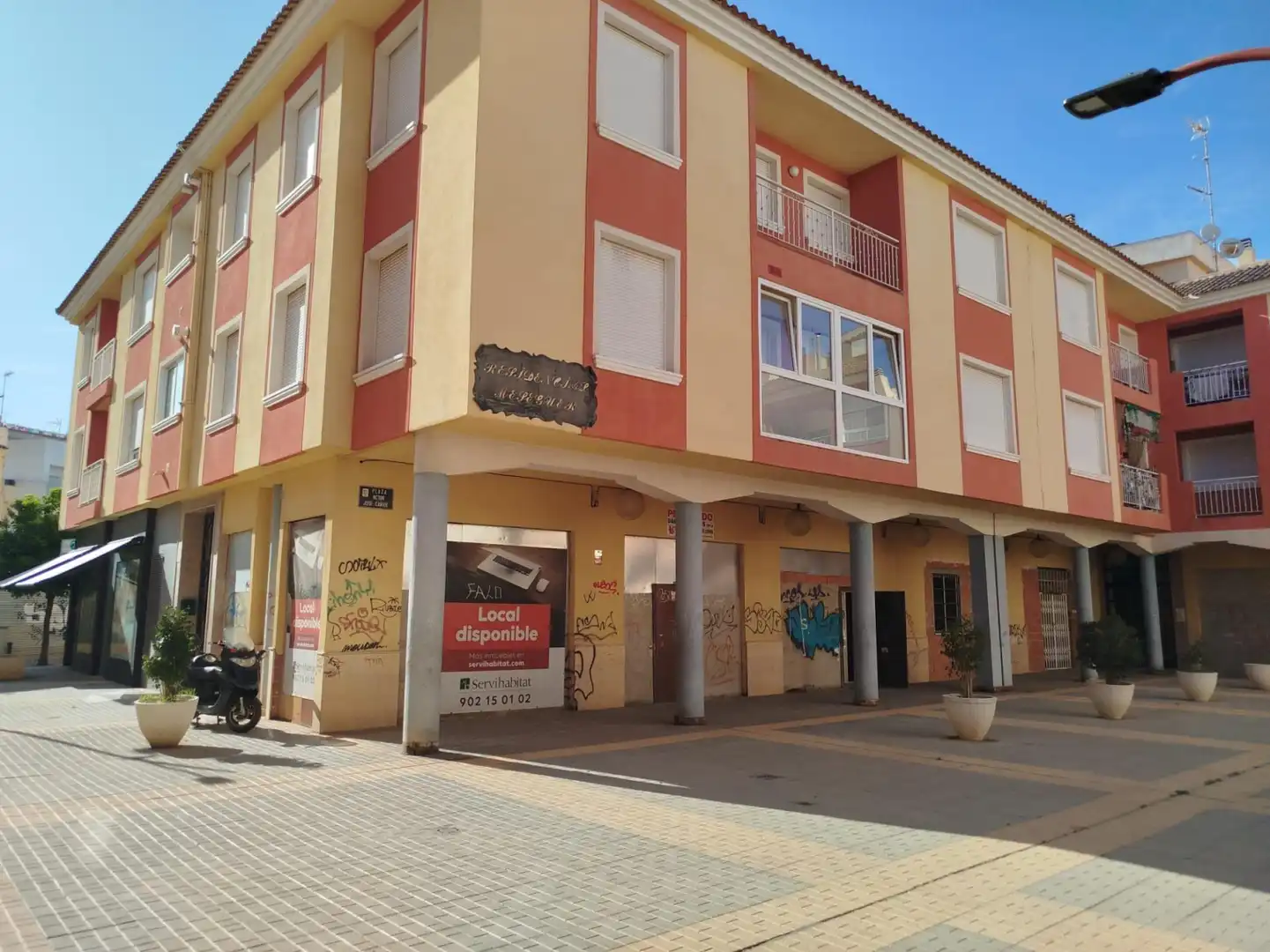 Vista exterior de Garaje en venta en Alcantarilla