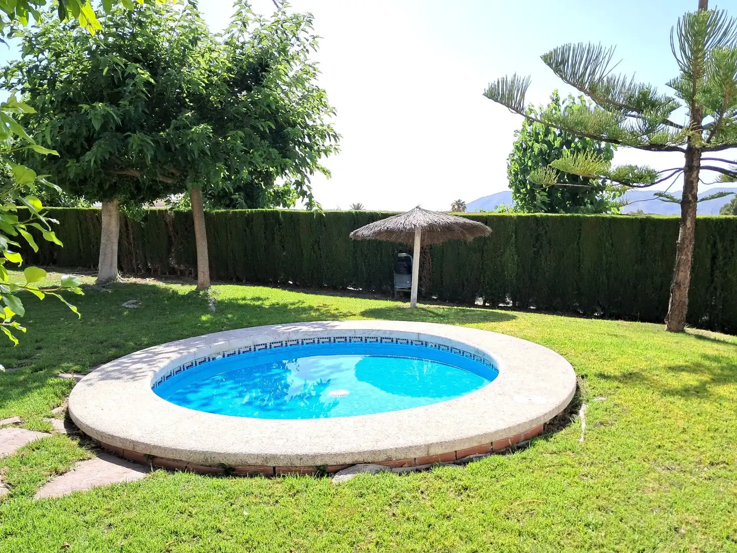 Schwimmbecken von Haus oder Chalet zum Verkauf in La Nucia mit Klimaanlage, Heizung und Terrasse