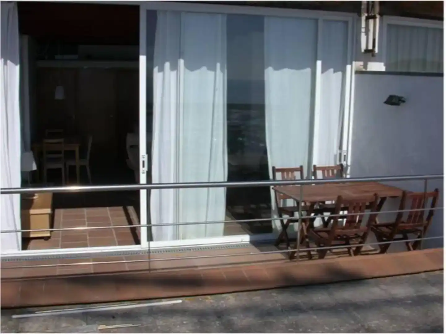 Terrasse von Wohnung zur Miete in Palamós mit Klimaanlage und Möbliert