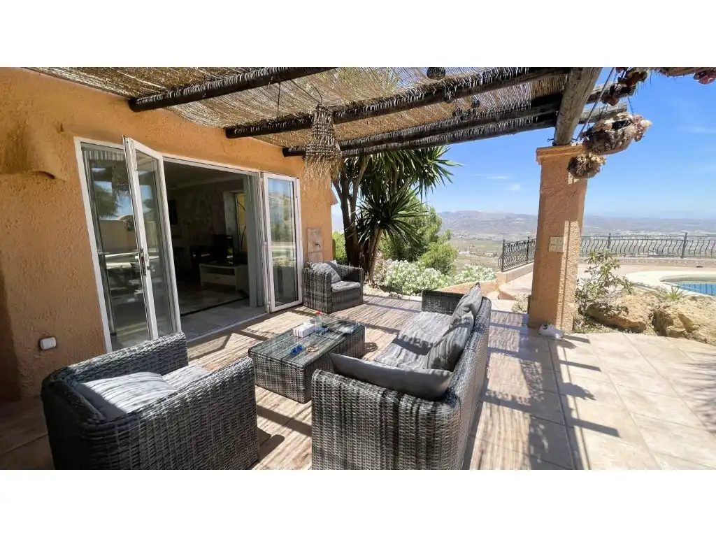 Terraza de Casa o chalet en venta en Turre con Aire acondicionado, Jardín privado y Terraza
