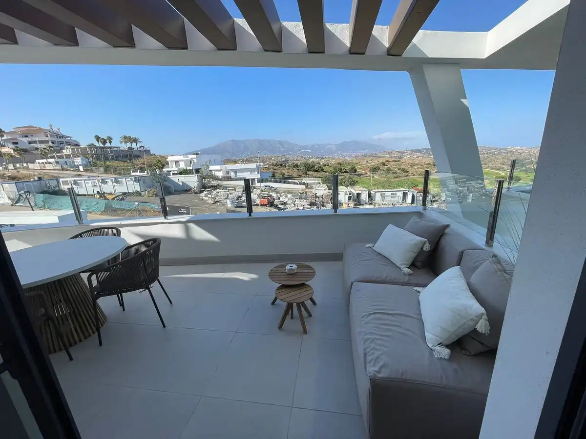 Terraza de Apartamento en venta en Mijas con Aire acondicionado, Calefacción y Terraza