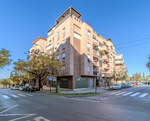 Exterior view of Flat for sale in  Granada Capital  with Heating, Parquet flooring and Balcony