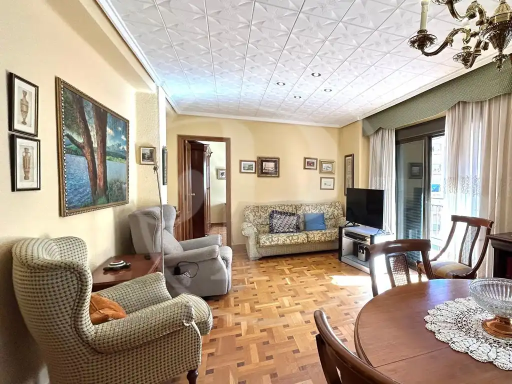 Sala de estar de Apartamento en venta en Valencia con Aire acondicionado y Balcón