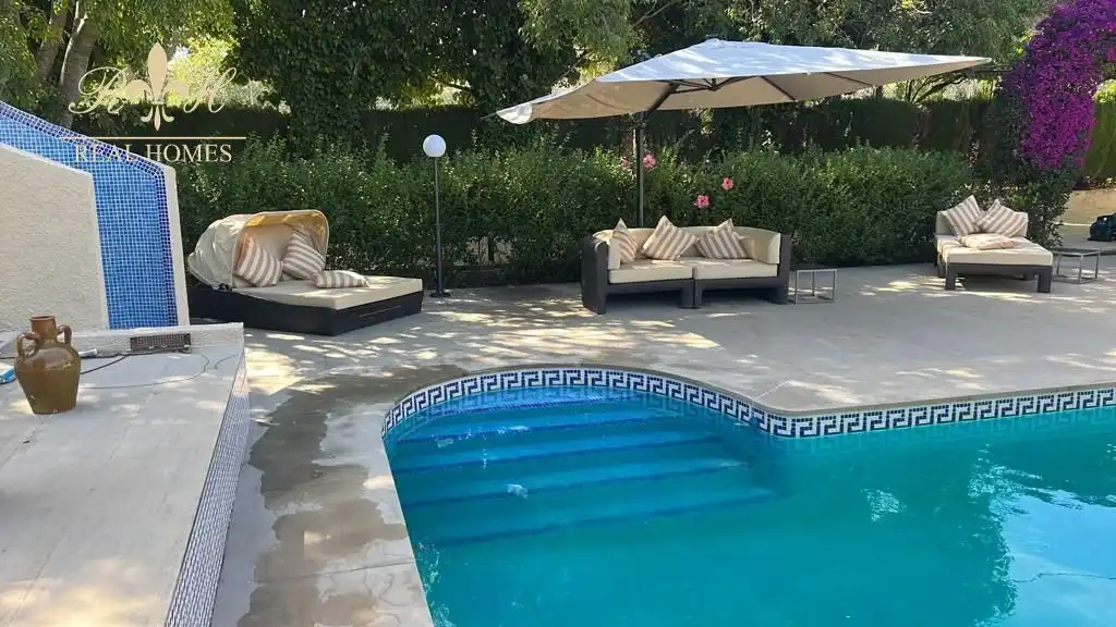 Piscina de Casa o chalet de alquiler en L'Alfàs del Pi con Aire acondicionado, Calefacción y Terraza