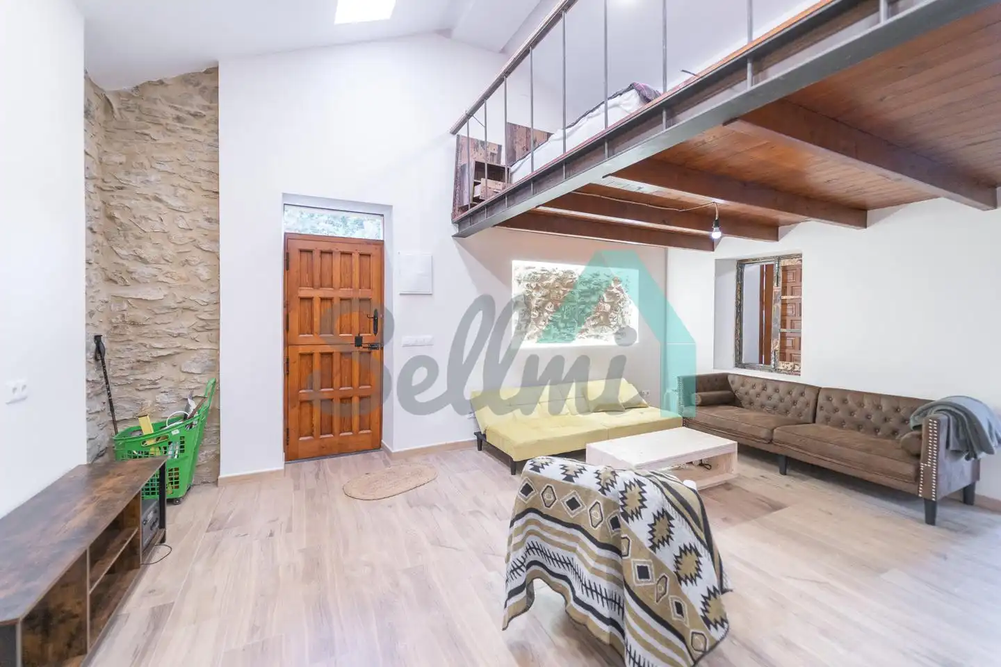Living room of Houses for rent in Mieres (Asturias)  with Heating, Private garden and Parquet flooring