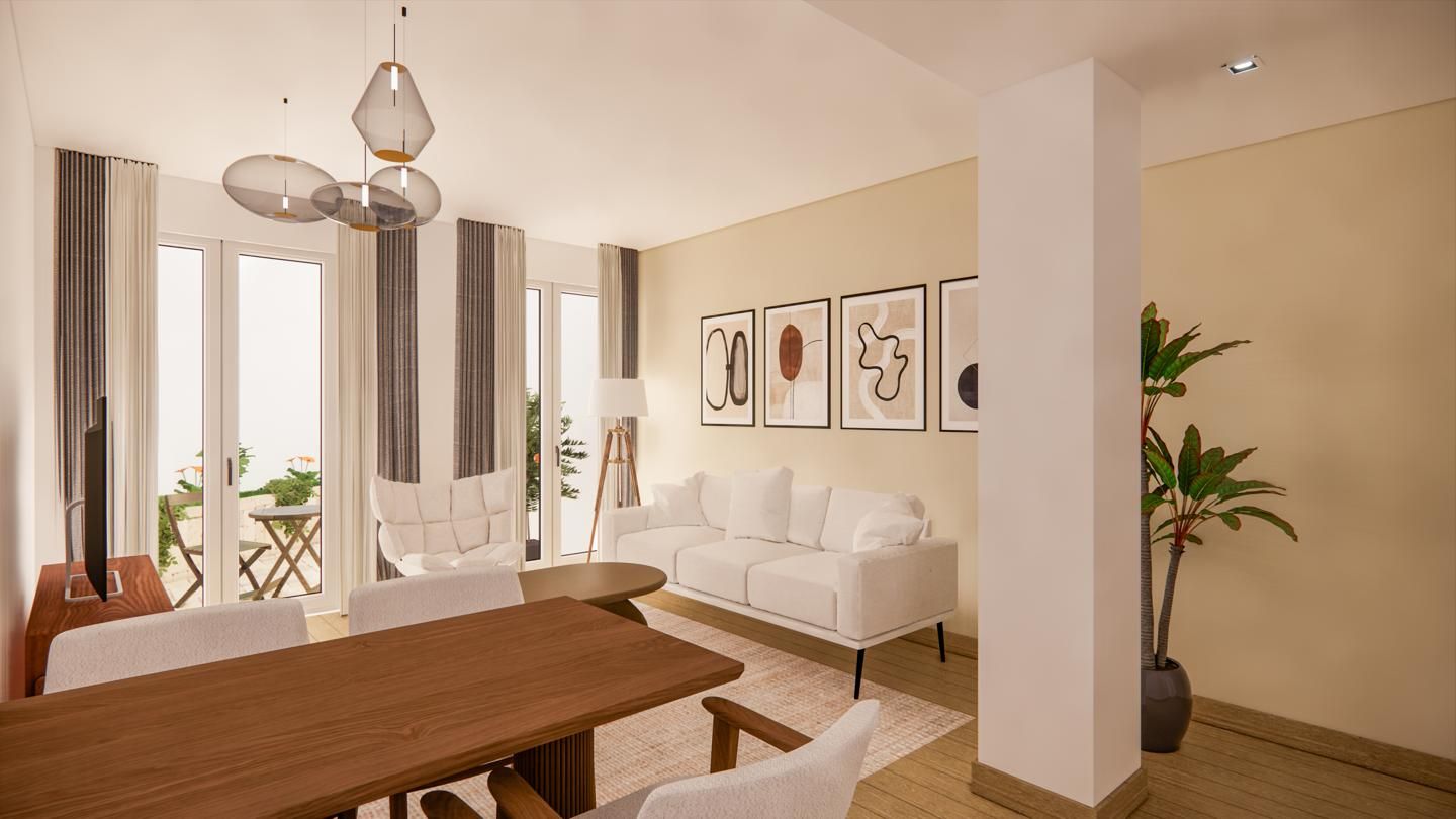Sala de estar de Piso en venta en León Capital 