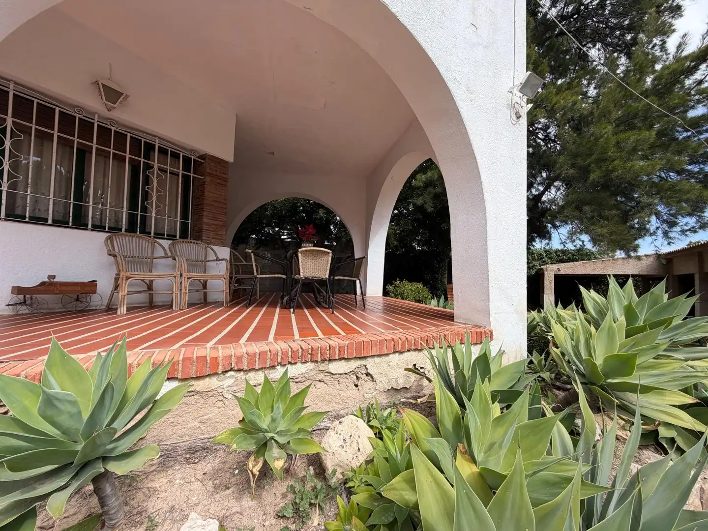 Terrassa de Casa o xalet en venda en Alicante / Alacant