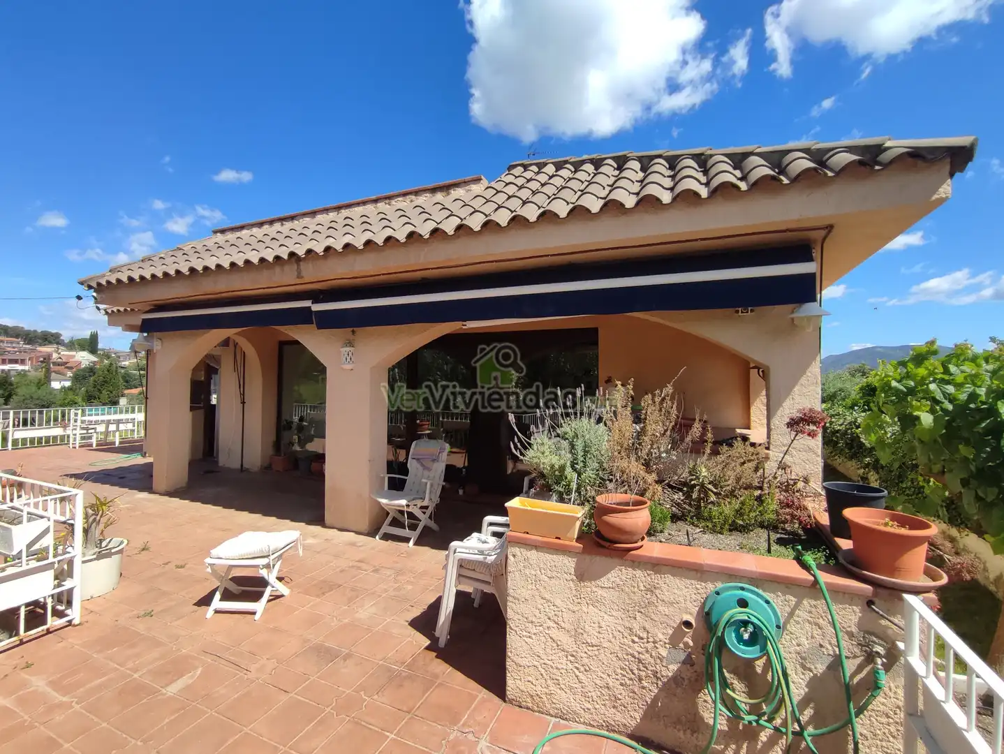 Terraza de Casa o chalet en venta en Esparreguera con Calefacción, Jardín privado y Parquet