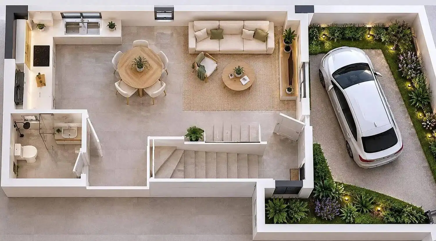 Apartament en venda en Cartagena amb Aire condicionat, Jardí privat i Terrassa